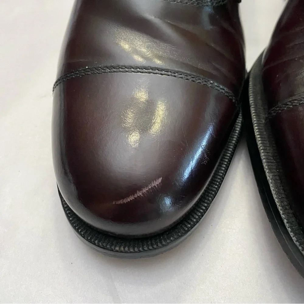 Cole Haan‎ Men’s Rich Chocolate Classic Modern Cap Oxford Lace Up Dress Shoe 9.5
